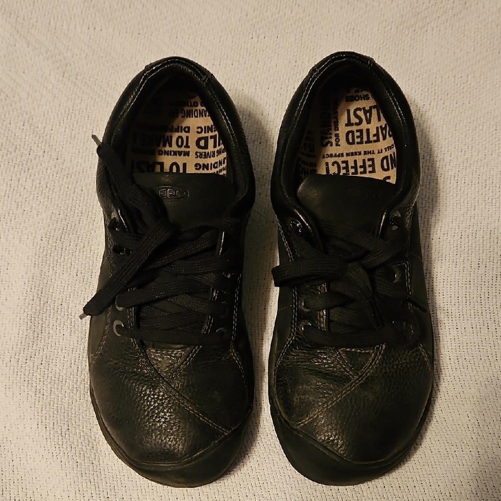 Keen Presidio W Black Sneakers Low-Top Casual Size 9.5W